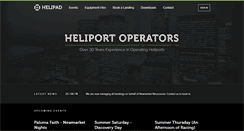 Desktop Screenshot of helipad.co.uk